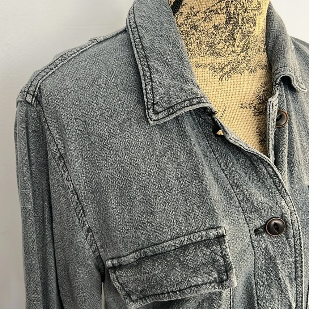 Free People Linen Duster